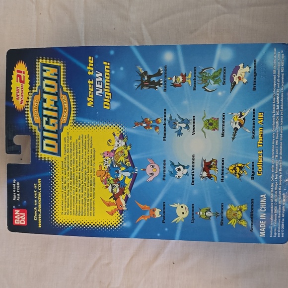 Digimon Season 2 ExVeemon Action Feature figure - Picture 4 of 4